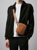 Sac Bandouli�re S Tolosa Etrier Marron tolosa ETOL704S-vue-porte