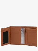 Portefeuille Porte-monnaie Madras Cuir Etrier Marron madras EMAD5016-vue-porte