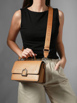 Sac Bandouli�re M Altesse Cuir Etrier Jaune altesse EALT048M-vue-porte