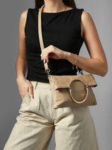 Sac Bandouli�re Tradition Cuir Etrier Beige tradition ETRA189M-vue-porte