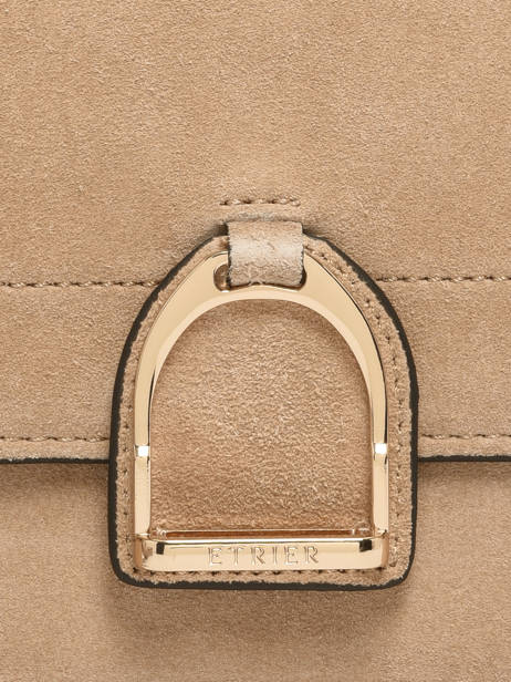 Sac Bandoulière M Altesse Suede Etrier Beige altesse suede EASU048M vue secondaire 5